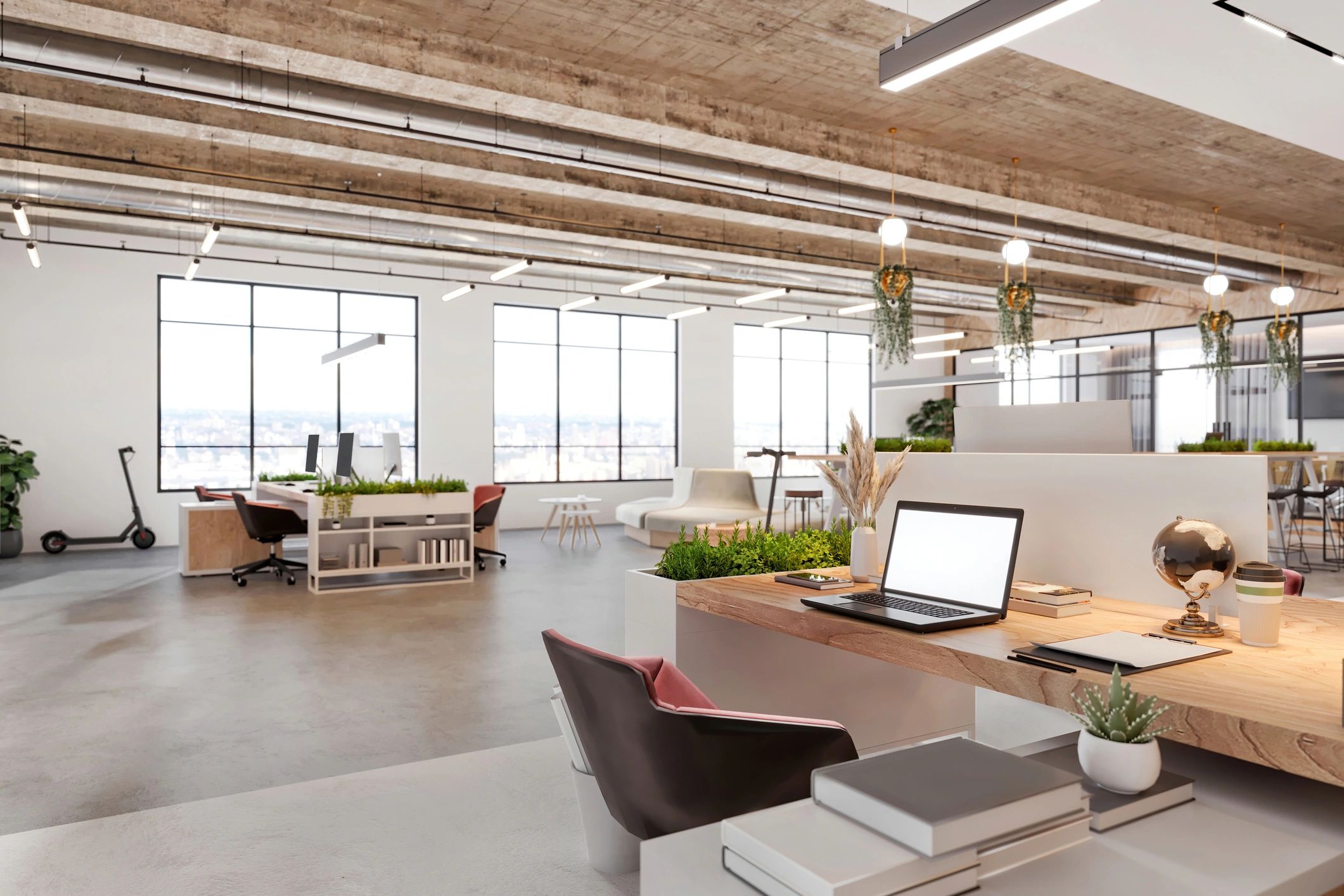 modern office property development contact