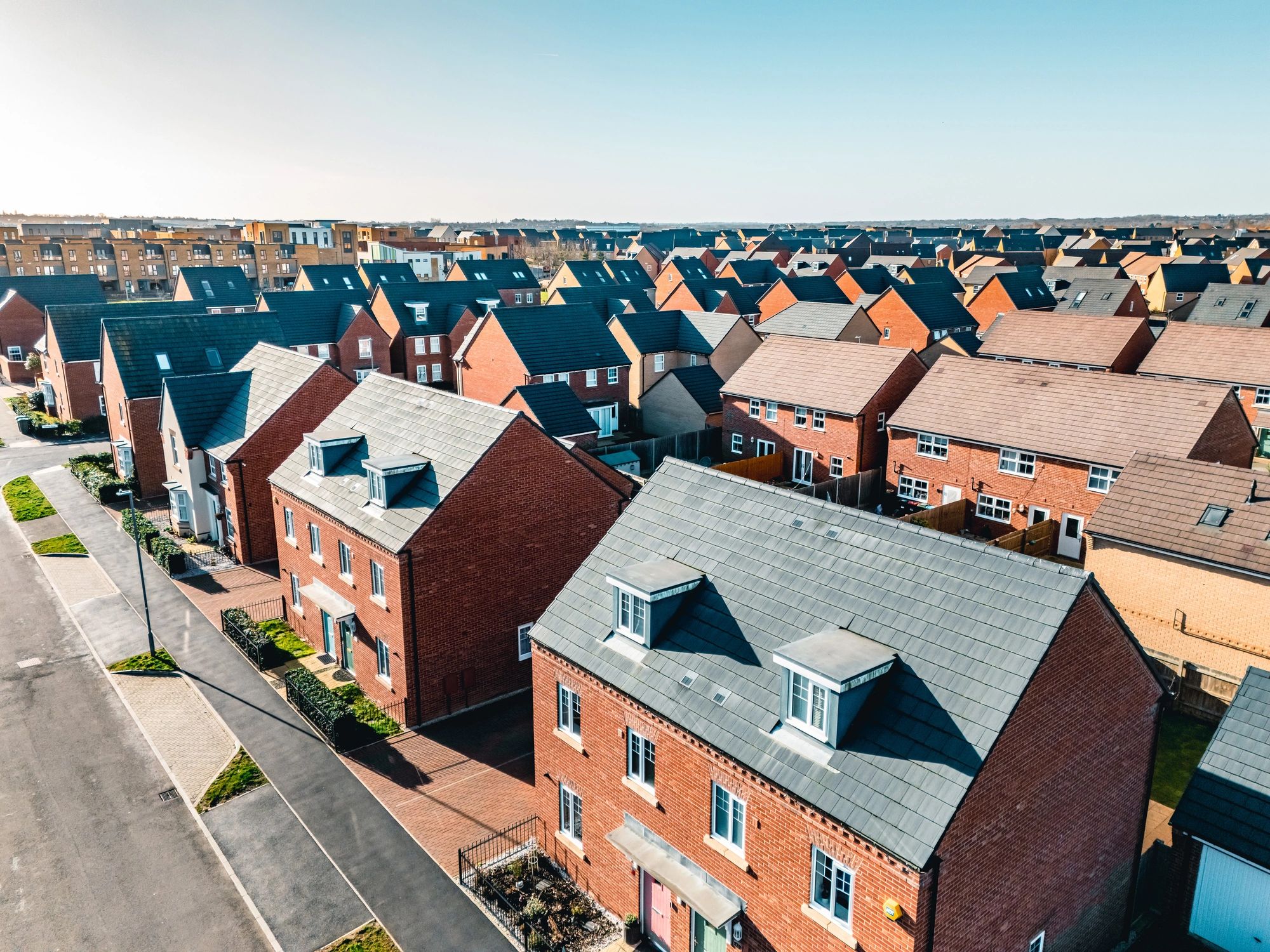 Modern property development in London and Manchester